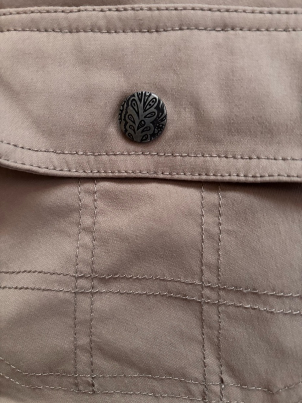 prAna Helena Convertible Roll up Hiking Pants Tan 6 outdoor - Picture 9 of 11